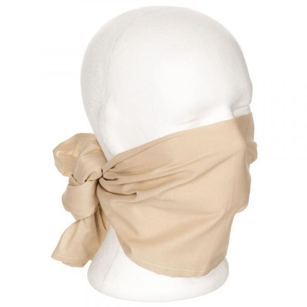 Halstuch Schal Bandana Tuch Gesichtstuch Brit. Wüstentuch khaki neuw.
